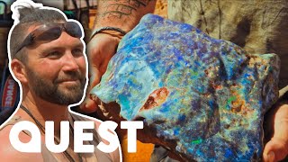 “The BIGGEST Chunk Of Quartz Opal I’ve Ever Seen”  Outback Opal Hunters [upl. by Lleznol]