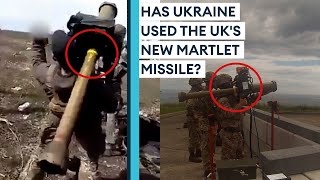 Has Ukraine shot down a Russian drone with the UK’s new Martlet missile [upl. by Holmun]