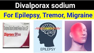 divalproex sodium extended release tablets ip 500mg uses in hindi  antiepileptic drugs [upl. by Karina]