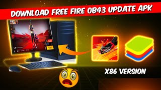 HOW TO DOWNLOAD NORMAL FF OB43 UPDATE  FF OB43 X86 VERSION  FF OB43 APK DOWNLOAD [upl. by Elag391]