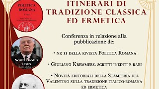 Itinerari di tradizione classica ed ermetica [upl. by Anen]