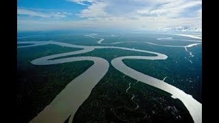 Amazing view of The Sundarban From Flight II Sundarban Delta [upl. by Gerlac]