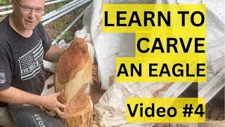 Detailing an Eagle with Electric Chainsaw when the Gas Saw Fails [upl. by Nytsyrk]