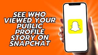 How To See Who Viewed Your Public Profile Story On Snapchat [upl. by Weiman277]