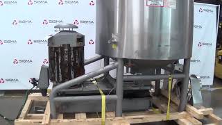 Breddo LORWWSSD 600 Gallon Liquefier Blender SIGMA Equipment [upl. by Fayre]