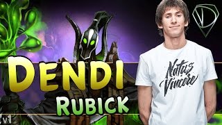 Dendi Rubick Gameplay Highlights v1 [upl. by Sobmalarah735]