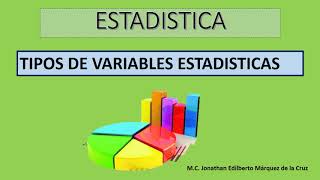 VARIABLES ESTADÍSTICAS [upl. by Joela]