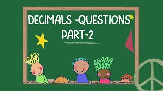 Decimals Questions for Class 5 Get the Answers You Need [upl. by Meras]