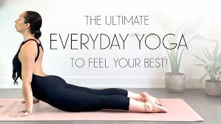 Everyday Yoga The ULTIMATE 15 Min Yoga Class For All Levels [upl. by Aklam345]