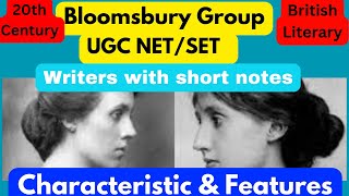 Bloomsbury Group in English literature CharacteristicsHistoryVirginia WolfUGC NET English [upl. by Nosliw849]