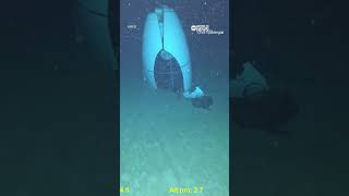 New video shows submersible that exploded near the Titanic [upl. by Aillij]