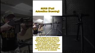 M1918 Fuzil Automático Browning ww2 guns armas gun short viral eua [upl. by Ordnagela]