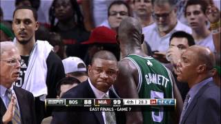 Emotional exit for Celtics BIG 3 in game 7 [upl. by Kimbell474]