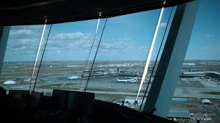 Calgary International Airport  Inside the ATC Tower ᴴᴰ [upl. by Aracal766]