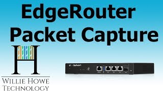 Ubiquiti EdgeRouter Packet Capture  HowTo [upl. by Enisaj500]