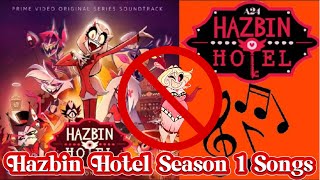 Hazbin Hotel Full Soundtrack  Episodes 18 but WITHOUT MIMZY [upl. by Arimaj125]