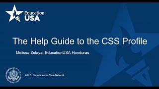 EducationUSA CSS Profile for Undergrad Students [upl. by Yblehs833]