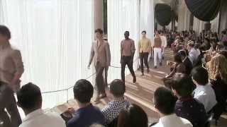 Corneliani Mens SpringSummer 2014 Full Fashion Show [upl. by Annai]