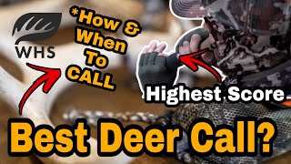 Best Scoring Deer Hunting Call [upl. by Caron]