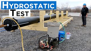 How to Conduct a Hydrostatic Test on Ductile Iron Pipe [upl. by Sorcha129]