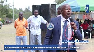 KANYARWANDA Elders Locals Must Be Brought To Order Over Nyatike MP Leadership  HON NYAKINYA RODHO [upl. by Nerti]