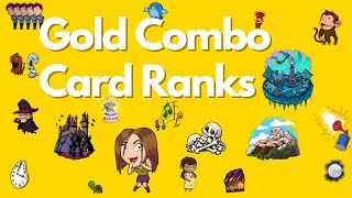 2024 Gold Combo Card Ranks [upl. by Nauqyaj]