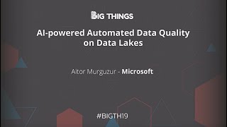 AIpowered Automated Data Quality on Data Lakes by Aitor Murguzur [upl. by Florida21]