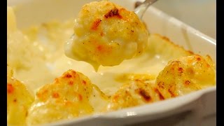 Easy Cauliflower Cheese Recipe [upl. by Eciruam]