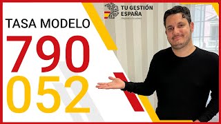 Como pagar la tasa modelo 790 052 📄 [upl. by Annice]