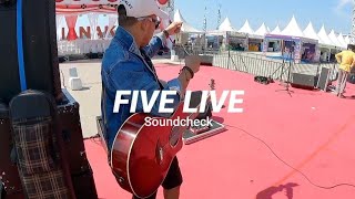 FIVE LIVE SOUNDCHECK  SULBAR EXPO 2023 [upl. by Racso]