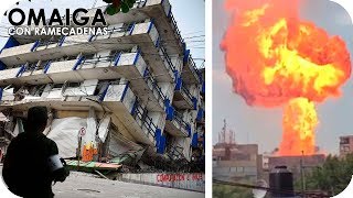 INCREIBLE RECOPILACION DE VIDEOS DEL TERREMOTO EN MEXICO 19 DE SEPTIEMBRE 2017  ASI SE VIVIO [upl. by Kain837]