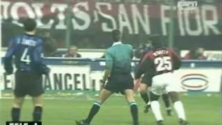 19981999 Milan vs Inter 22 [upl. by Ahsitnauq]