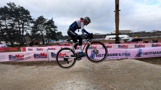 Cyclocross World Cup Besançon  GoPro Lap 2023 [upl. by Anama]