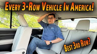 Every 3 Row Vehicle In America Compared Find The Best Family Hauler For You [upl. by Enyawd]