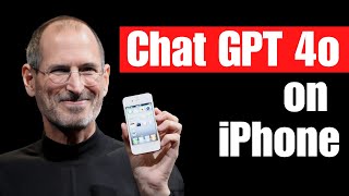 How To Use ChatGPT 4o on iPhone The Ultimate Guide [upl. by Sonahpets]