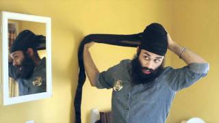 Babbus Pagh Tutorial How to Tie a Turban [upl. by Perloff525]