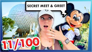 EVERYTHING in Disney World in 100 Days  Episode 11 EXCLUSIVE Meet and Greet [upl. by Bellda]