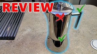 Easyworkz Diego Stovetop Espresso Maker Review [upl. by Acinorav]