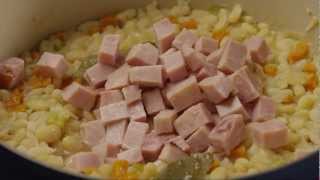 How to Make Ham and Bean Soup  Allrecipescom [upl. by Okihcas]