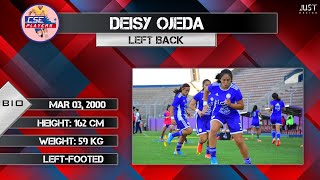 Deisy Ojeda PAR  03Mar2000  Left Back  Defender [upl. by Hagan]