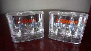 OSRAM Night Breaker Unlimited 3600k vs OSRAM Cool Blue Intense 4200k [upl. by Eiduam895]