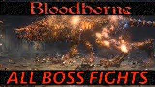 Bloodborne  All Chalice Dungeon Boss Fights  Yharnam Pthumerian Queen COGINC [upl. by Palumbo890]