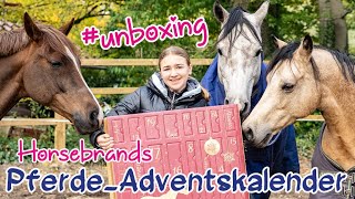 Lia amp Alfi  Unboxing Horsebrands Adventskalender 2021 [upl. by Raasch362]