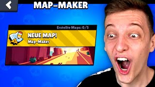 ICH SPIELE DEN NEUEN MAP MAKER ALS ERSTES 😍 Brawl Stars deutsch [upl. by Busiek]