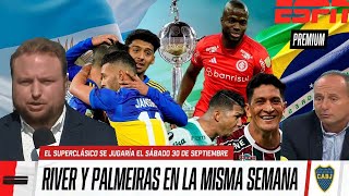 🏆LIBERTADORES La OBSESIÓN 💙💛💙BOCA vs RIVER🅱️ con PIBES DE la 4ta 👦🏻 Y TITULARES vs ✅PALMEIRAS [upl. by Yzeerb]