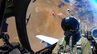 GoPro Cockpit Cam  A10 Thunderbolt Dropping Live Bombs  Close Air Support Mission [upl. by Duffy]