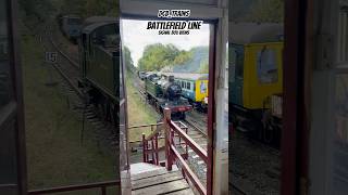 Signal box view of GWR Prairie 5199 on Battlefield Line steamtrain railway train steam heritage [upl. by Lilybel399]