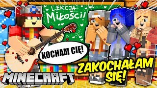 🎸😍 WYZNAJĘ MIŁOŚĆ gram na gitarze  MINECRAFT EKSTRA SZKOŁA [upl. by Nauqat]