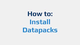 How to Install Datapacks [upl. by Ramburt512]