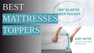 Top 5 Mattress Toppers for a Luxurious Sleep Experience [upl. by Inverson]